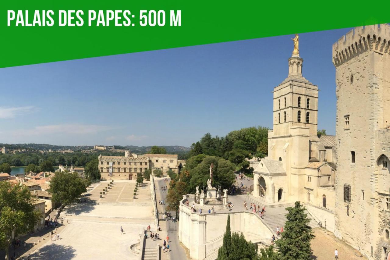 Utopique - 2 Min Palais Des Papes - Wifi - Patio Apartment Avignon